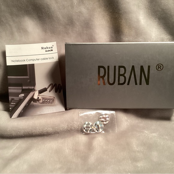RUBIN Laptop computer lock. NIB - Picture 2 of 8